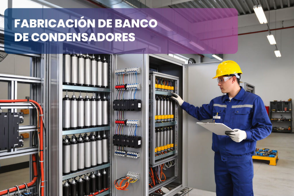 Fabricación de banco de condensadores