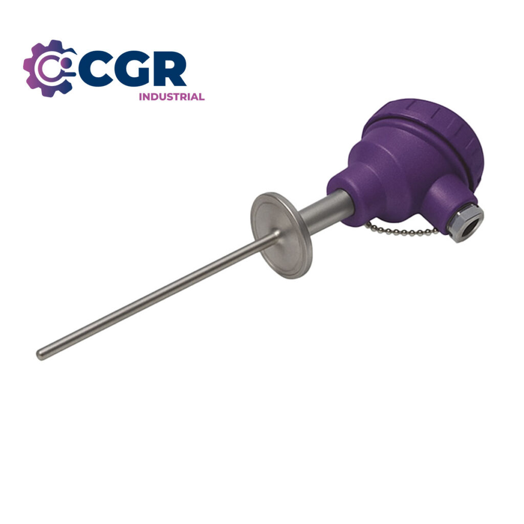 Termocupla tipo J con conexión tipo clamp