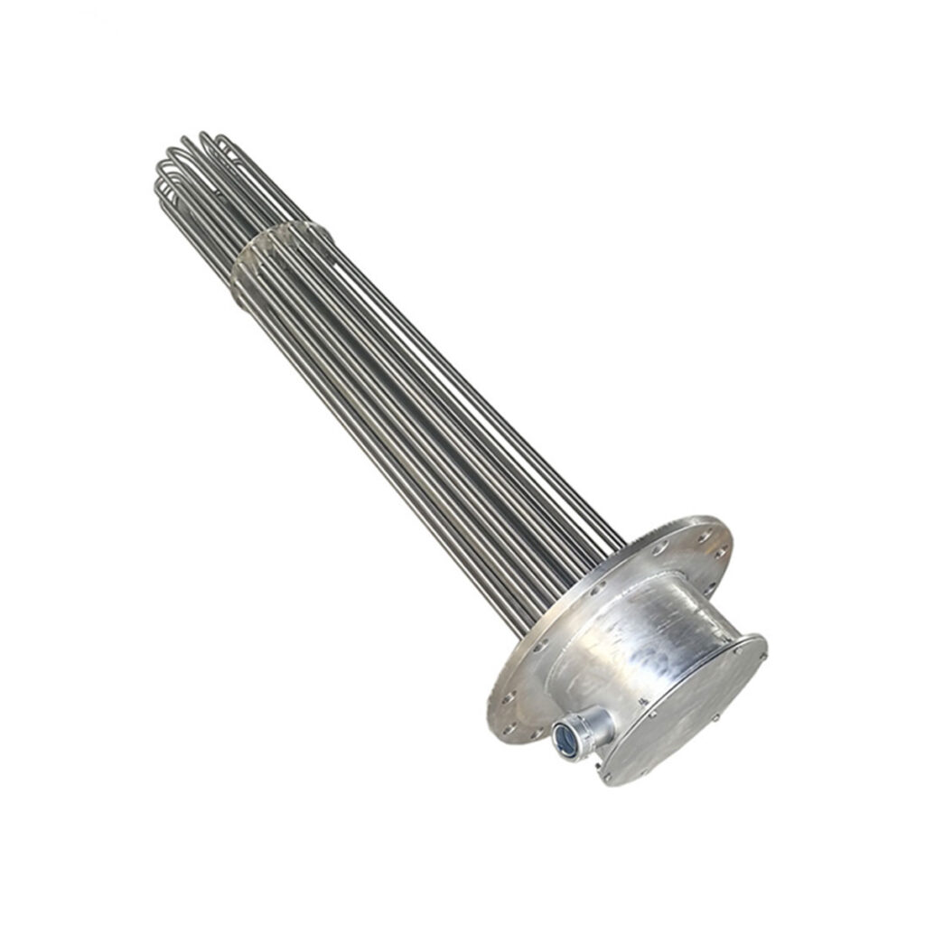 Resistencia eléctrica de inmersión tipo flange